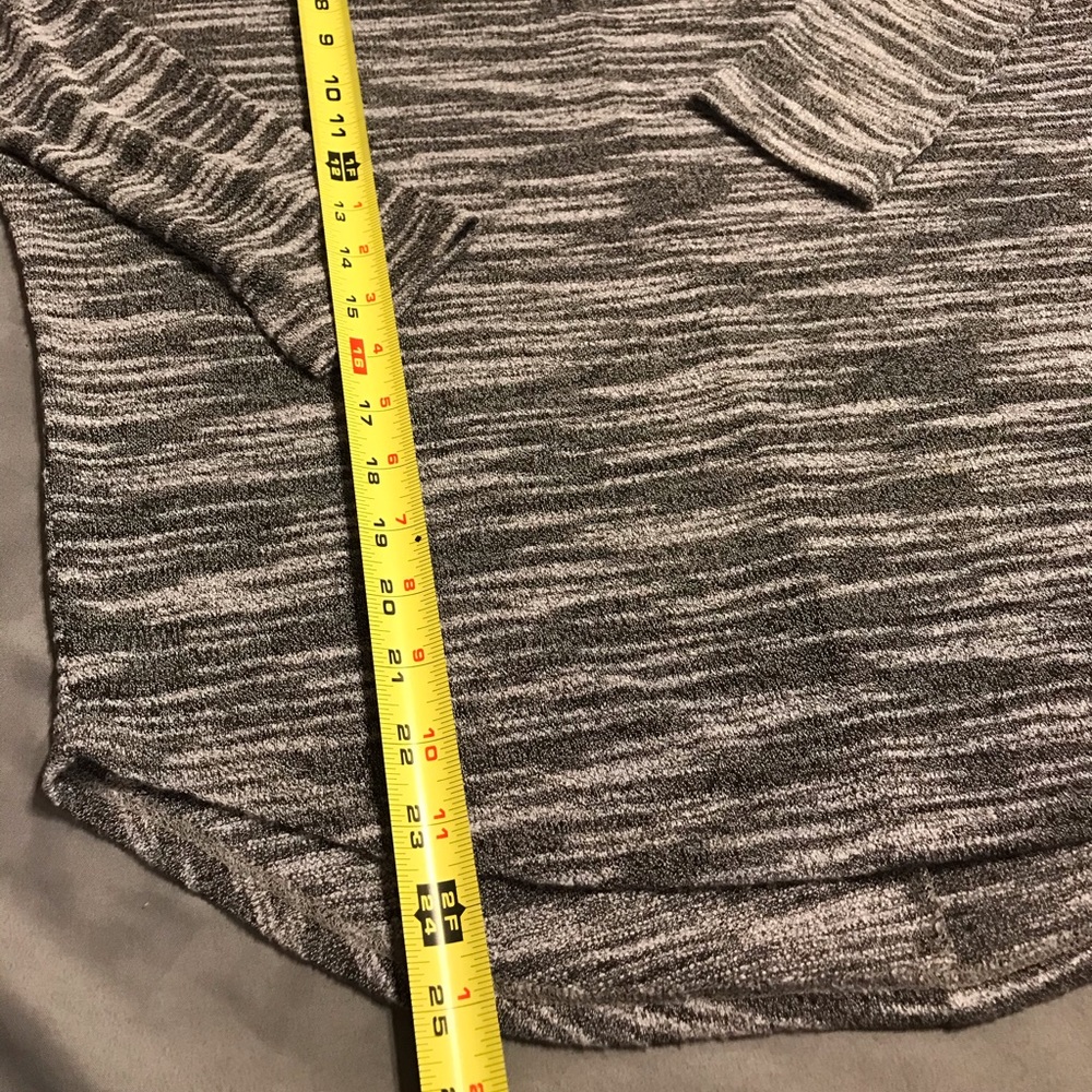 Sheer Dolman Tunic, Olive & Oak, Gray, Small - Picture 8 of 16